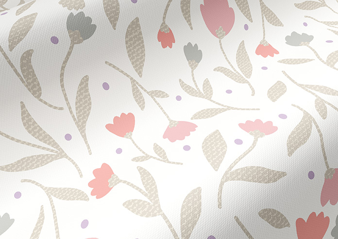 Spring Awakening, Pastel Pink - Twist&Fit Roller Blind - Image 4